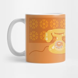 Vintage Phone 1930s Pop Art Mug